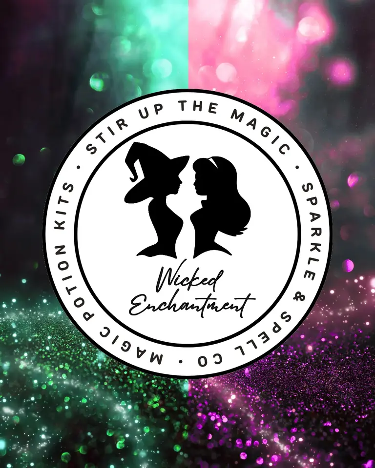 Wicked Enchantment Magic Potion Kit for Two – pink and green sparkling sensory potion for kids NZ | Sparkle & Spell Co.