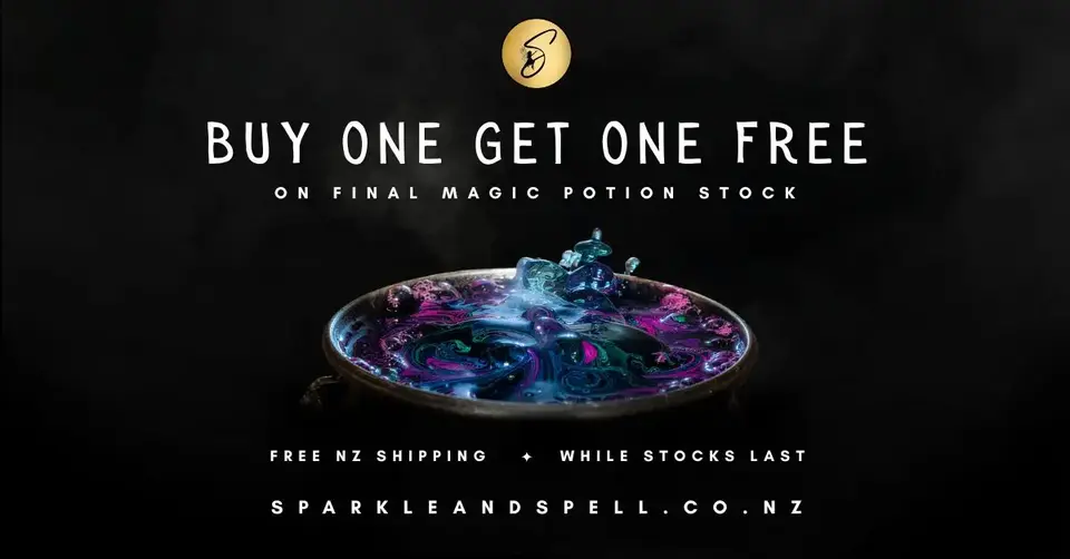 Buy One Get One Free Magic Potions - Sparkle & Spell Co.