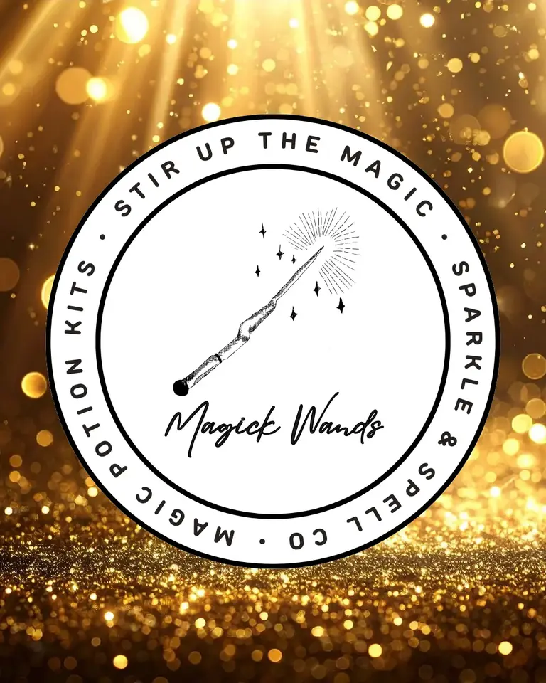 Handcrafted magic wands by Sparkle & Spell Co., handmade imaginative play accessories for potion kits and storytelling, New Zealand